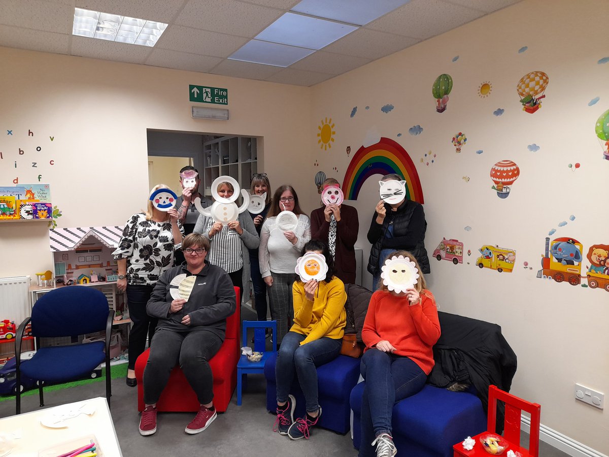 HomeStartAngus's tweet image. We had great fun on our training day with some of our volunteers doing messy play. Thanks to Stephanie from @SmartPlayNtwrk for coming along to lead the training.