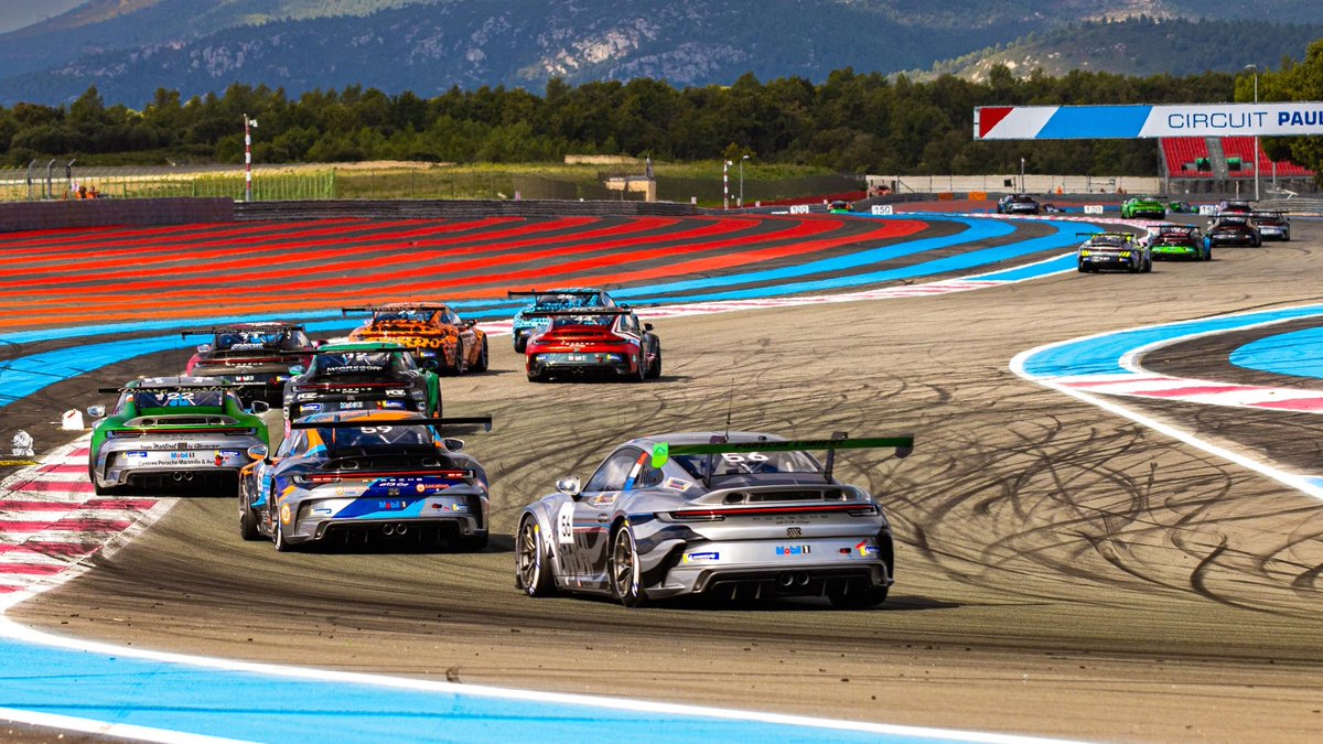 La fin. 👋🇫🇷 We bid the #CarreraCupFrance adieu as the 2022 season ended at Circuit Paul Ricard, with <a href="/ProGTbyALMERAS/">MARTINET BY ALMERAS</a> crowned the 2022 team champion and <a href="/marvinklein21/">Marvin Klein</a> (CLRT) winning his second consecutive Pro title. 👏👑👏 À la prochaine! 📸 Alexis Goure