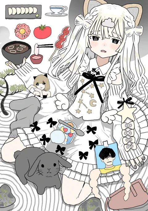 skebで「好きなもの描いてください」と言われたので… 