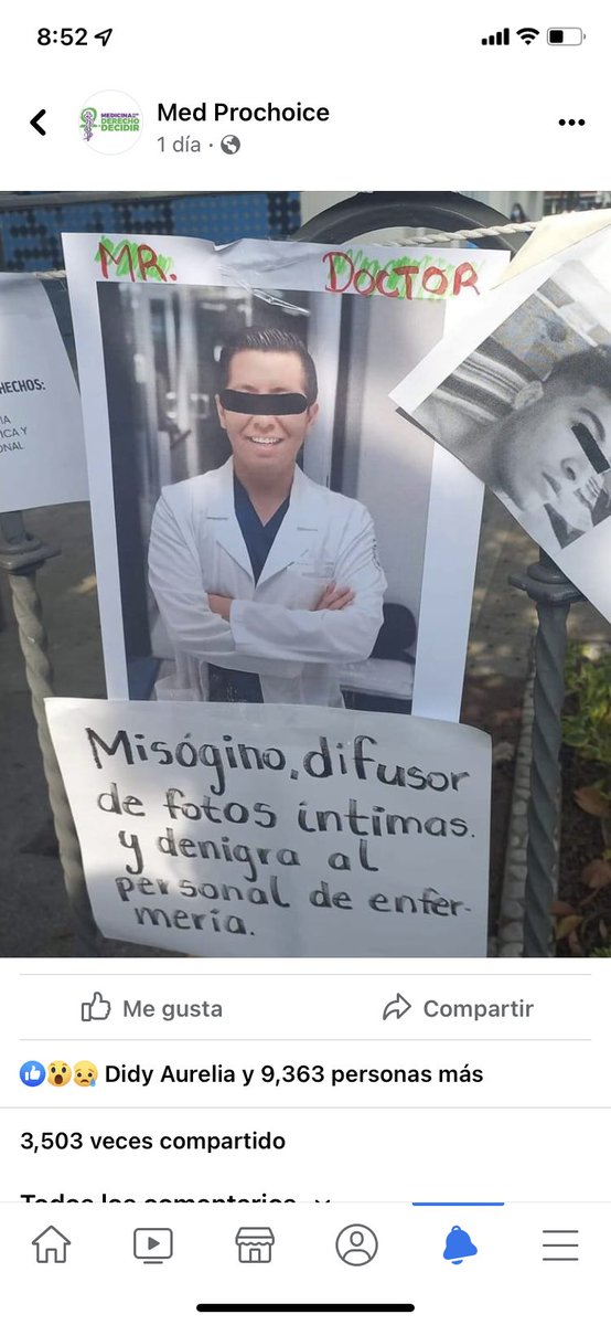 AleAlmaguerrr's tweet photo. Qué pasó ? @MedProChoice porque borras el contexto de tu publicación y quitas la opción de hacer comentarios 🤡 después de difamar a @MrDoctorOficial https://t.co/URMbmMJYsR
