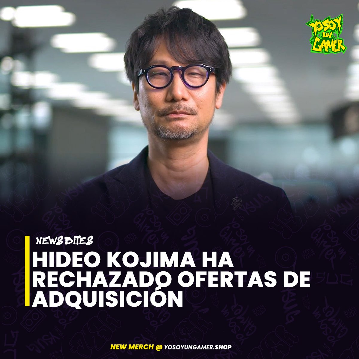 YoSoyUnGamerTW's tweet image. Hideo Kojima ha rechazado ofertas de adquisición. "Todos los días me llegan ofertas... para comprar nuestro estudio. Algunas de esas ofertas son precios ridículamente altos, pero no es que quiera dinero. Quiero hacer lo que quiero hacer. Es por eso que creé este estudio".