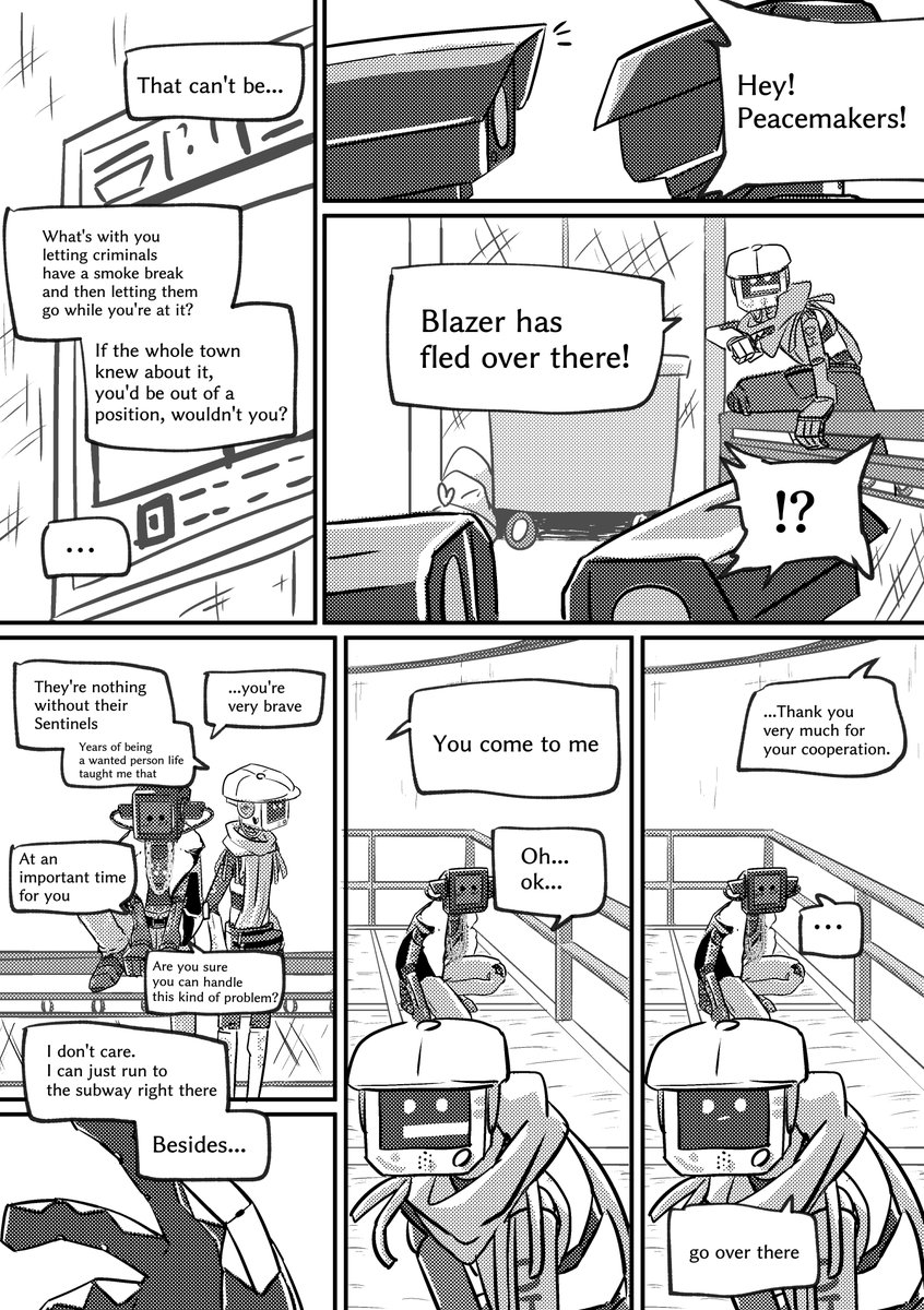 Clementine and Blazer (2/2)
*Contains spoilers
*Fake (smoking) setting
*Story of delusions in the world after clearing

I'm sorry if the sentences are strange because they are translated using an app or website. 