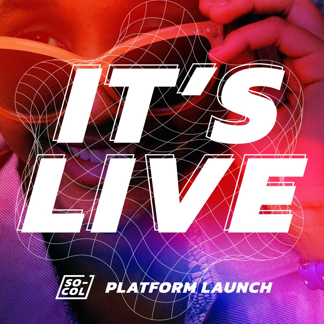 socol_io's tweet photo. SO-COL FAM IT’S LIVE 🥳

Today is the day we’ve all been waiting for, official launch day of the SO-COL platform! 

Start exploring and creating communities✨

Check it out on https://t.co/NQ1iD0jwLl 😎✌️ 

See you there! 

🧡 SO-COL team https://t.co/cVmTVSdtlk