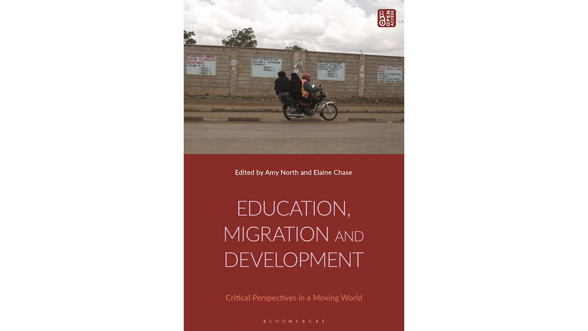 🆕✍️Education, Migration &amp; Development: Critical Perspectives in a Moving World co-edited by Amy North &amp; <a href="/dr_elainechase/">Elaine_Chase</a>🙌
👉explores how #education #migration &amp; #development interact &amp; intersect to shape people, societies, values &amp; action #OpenAccess  
👇
library.oapen.org/handle/20.500.…