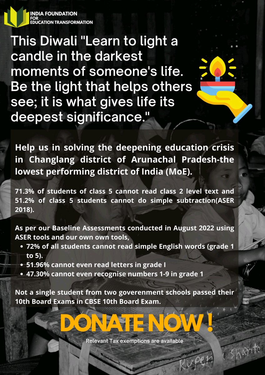 India Foundation For Education Transformation tweet media