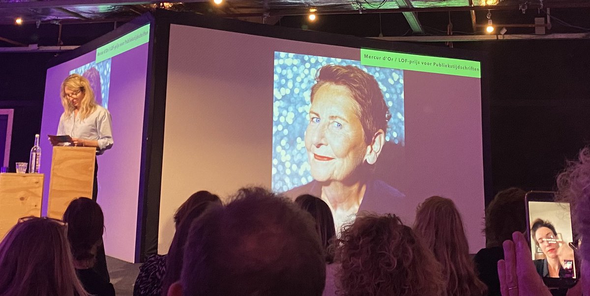 ACorbijn's tweet photo. Tijd voor de Mercurs d’Or mét eer voor Els Rozenbroek #maginspirationday https://t.co/T1e6cGa8tt