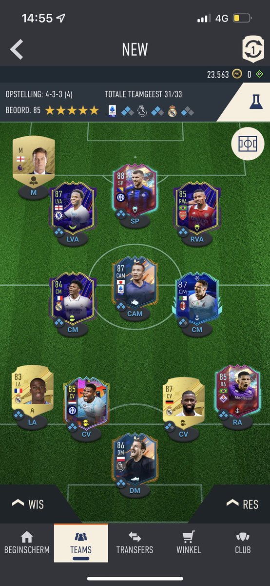 sam_labrijn's tweet photo. @FUT_Rory Recomondations, tchoumeni dumfries mendy dudek tradeable https://t.co/j8kl5Fa2bo