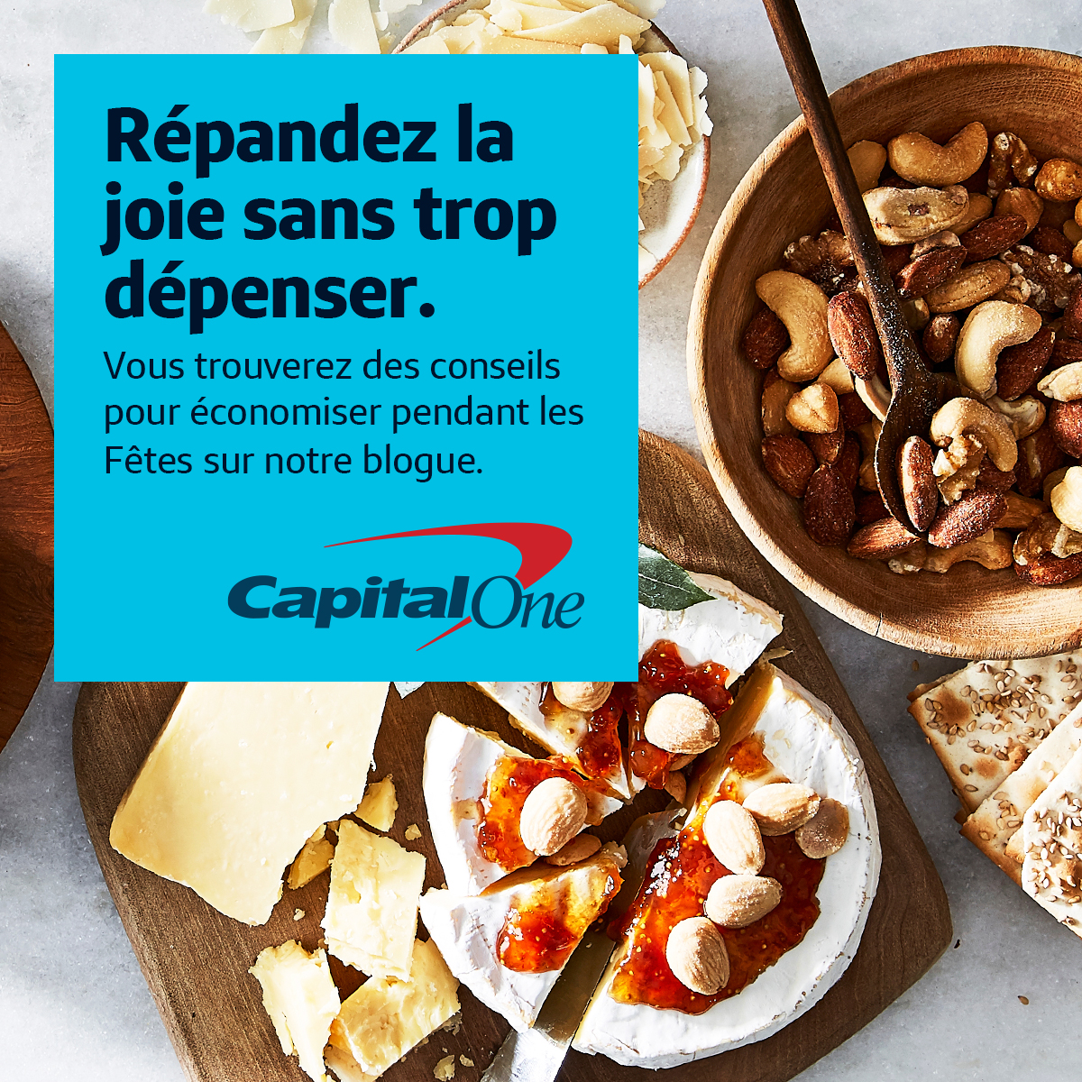 CapitalOneFR's tweet image. L’inflation vous décourage-t-elle à l’approche des Fêtes? Nous avons des conseils pour vous aider à économiser sur le coût des festivités et autres pendant cette période au spr.ly/6014MwM3o.