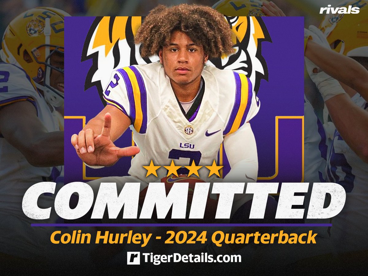 Breaking: Newly classified 2024 four-star Florida QB Colin Hurley @ColinHurley covers LSU commitment n.rivals.com/news/newly-cla…