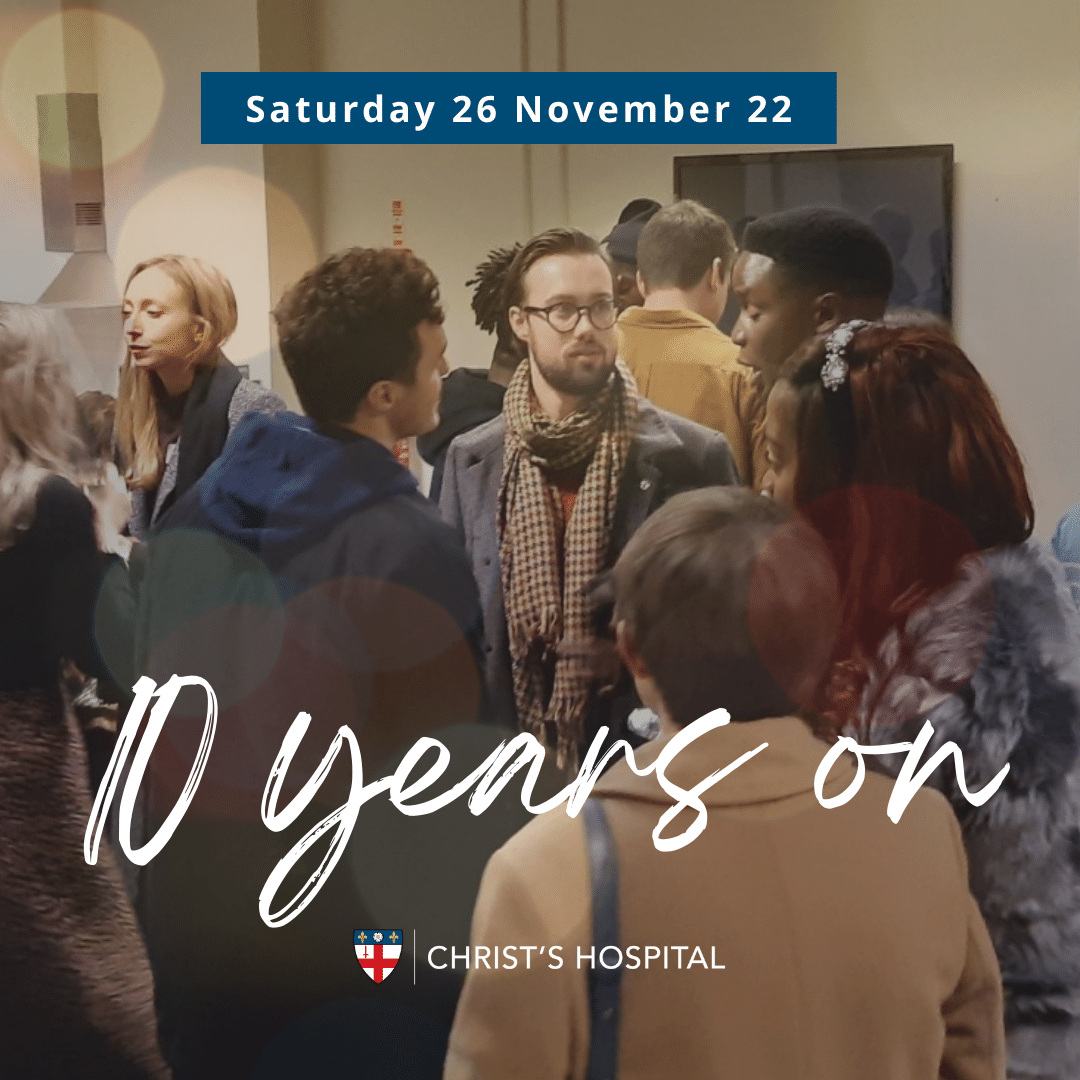 CHOldBlues's tweet photo. 🔊Calling all leavers of 2010-12, don't leave it too late to book your place at the 10 years on reunion. 
Christ's Hospital,  Saturday 26th November 2022 - 11am - 4pm, £22pp.

🎉Book now here: https://t.co/LE0sq7TsWb

#christhospital #westsussex #alumnireuni https://t.co/RMpsTLswp1