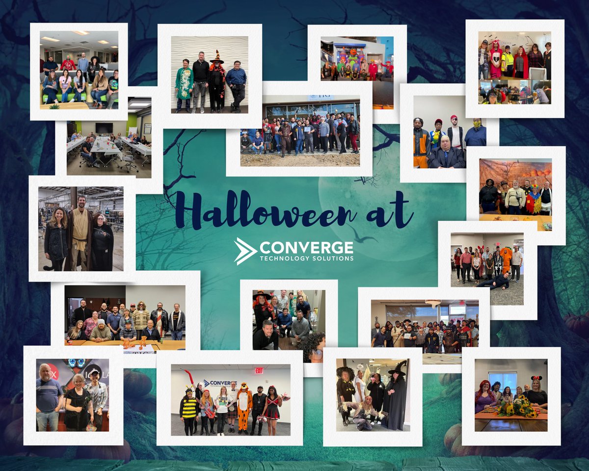 ConvergeTSC's tweet image. As we wrap up spooky season and prepare for the holly and jolly, here&apos;s a look at how Converge celebrated Halloween at our office locations around North America! We hope everyone had a safe and happy Halloween. 🎃🍂 #HappyHalloween #BetterTogether