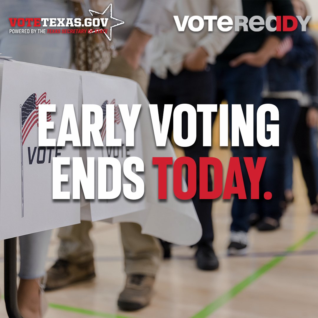 James ProChoice Bonz on Twitter "RT VoteTexas Today is the last day