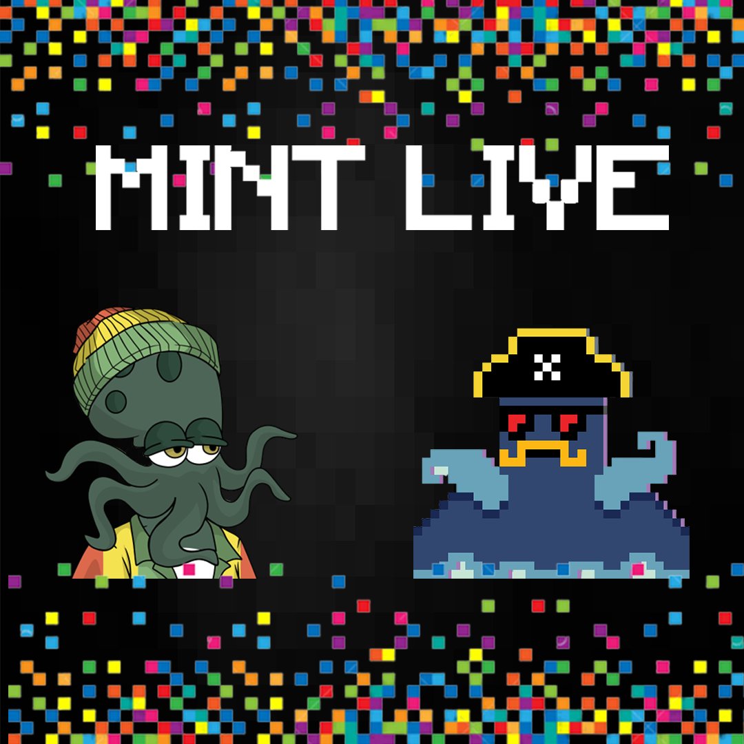 🚨Mint is live!🚨

launchmynft.io/collections/0x… 👈🏽

Every holder will receive @SoltyKrakens for FREE!😍

1 of you who mint &amp; hold will win <a href="/MetaTattooClub/">MTC | #LGFI 🏛</a> NFT worth 6 Sol+!🎁
More info in our discord: discord.gg/pqnVumz62t👈🏽

P.S. Team is doxxed!✅