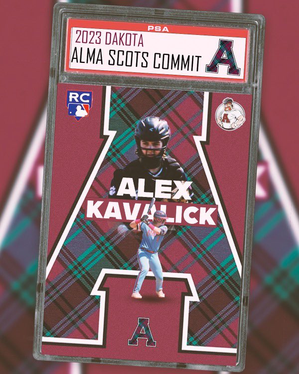Alex Kavalick (@akavalick) on Twitter photo I am excited to announce that I will be furthering my academic and baseball career at Alma College. I want to thank my coaches, family, and teammates who all helped me to get me to this point. #goScots <a href="/coachjcrain/">Jason Crain</a> <a href="/AlmaScotsBSB/">Alma College Baseball</a> <a href="/mchmielewski05/">Mike Chmielewski</a> I am excited to announce that I will be furthering my academic and baseball career at Alma College. I want to thank my coaches, family, and teammates who all helped me to get me to this point. #goScots <a href="/coachjcrain/">Jason Crain</a> <a href="/AlmaScotsBSB/">Alma College Baseball</a> <a href="/mchmielewski05/">Mike Chmielewski</a>