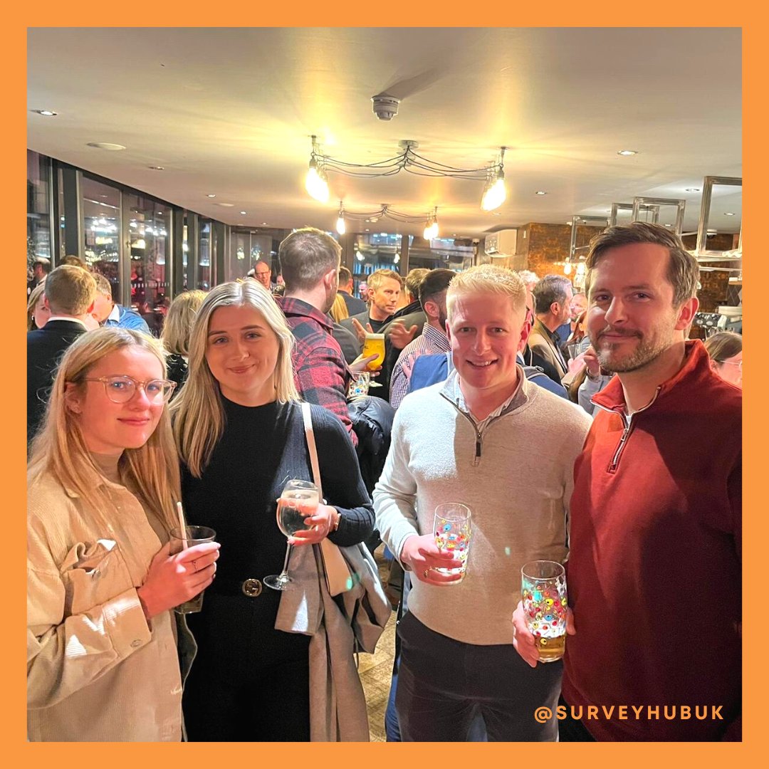 TheSurveyHub's tweet photo. What a night! 🍻

It was fantastic to attend the @Edgeps_ &amp; @morgansindallc networking event last night, sponsored by @bondbryan and Dice. It must have been the busiest one yet and the team had a great time catching up with everyone.

#Property #Construction #Nottingham https://t.co/M2coz3D8rH
