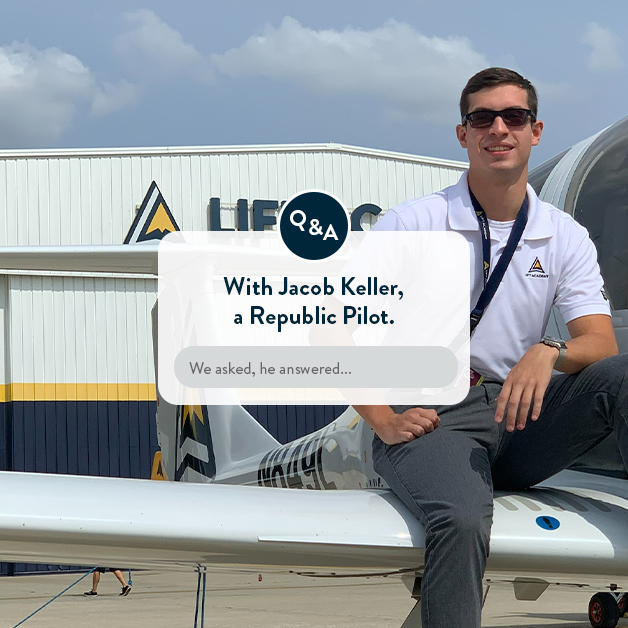 “You become immersed in an airline sort of mindset from day one of your flight training.” For Jacob Keller, a career as a pilot was a no-brainer. See how his time at LIFT prepared him for @Republic Airways and subscribe to our newsletter at flywithlift.com/lift-pilot-qa-…
