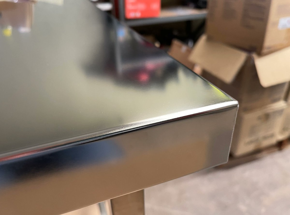 Look at that quality 🤩 #Electropolished #ElectropolishedStainlessSteel 
We recommend this finishing process on any stainless steel items purposed for pharmaceutical cleanrooms or environments. Blog on this topic coming soon 👍