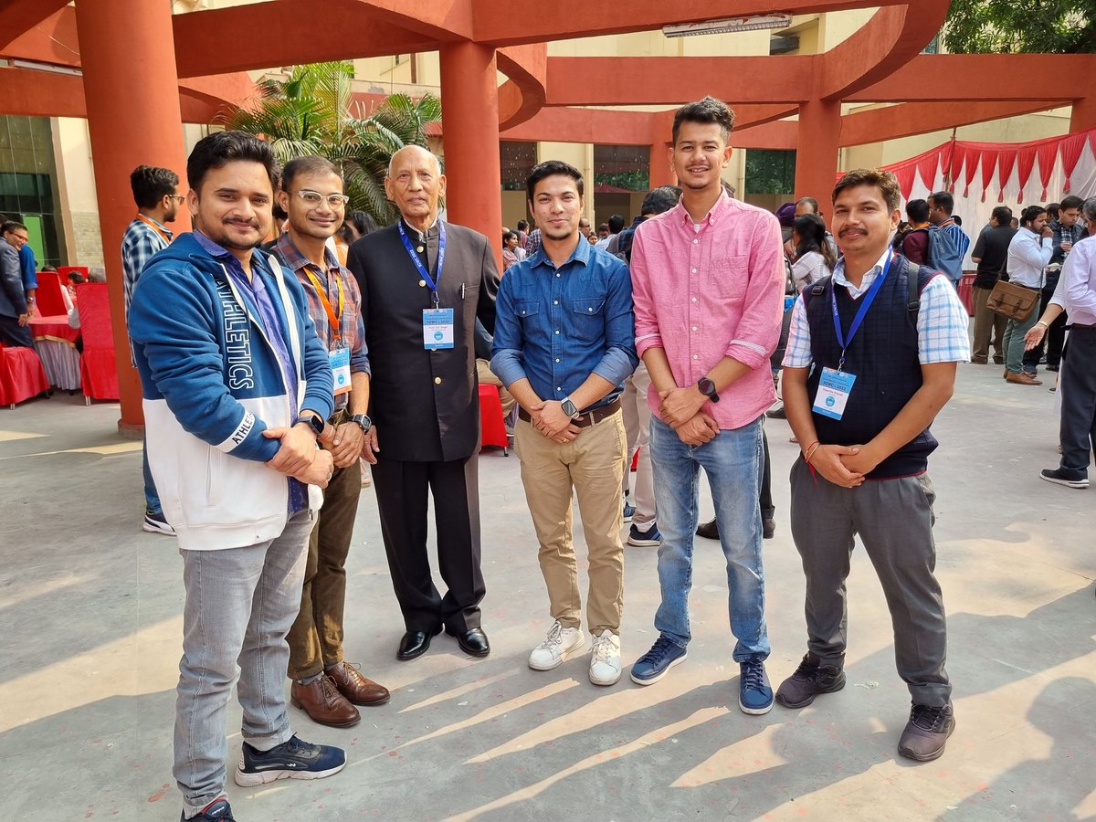 ashish_iitr7's tweet photo. It's always a delight to listen Prof V. P. Singh at the recently organised International ground water conference #IGWC by the @hydrology_IITR at @iitroorkee. Several prominent keynote speakers and guests graced the event.
#GROUNDWATER
#hydrology #iitroorkee https://t.co/MkL4iiHQ5l