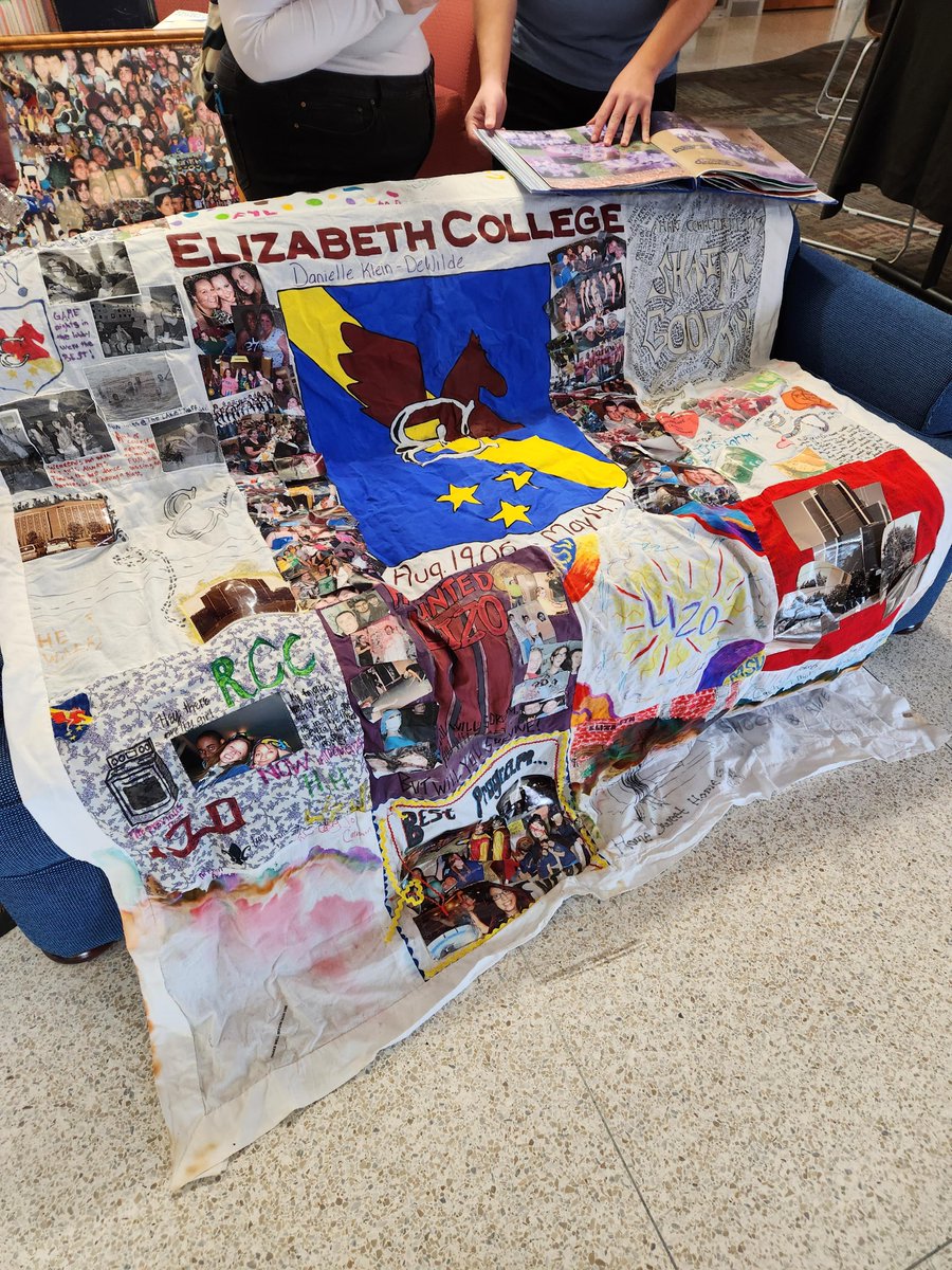 The Residential Colleges had a great time joining in with the centennial celebrations here on campus! Here we have Elizabeth College and their speakeasy-themed decorations. Lizo, you know the Eagles are going to show their wings!