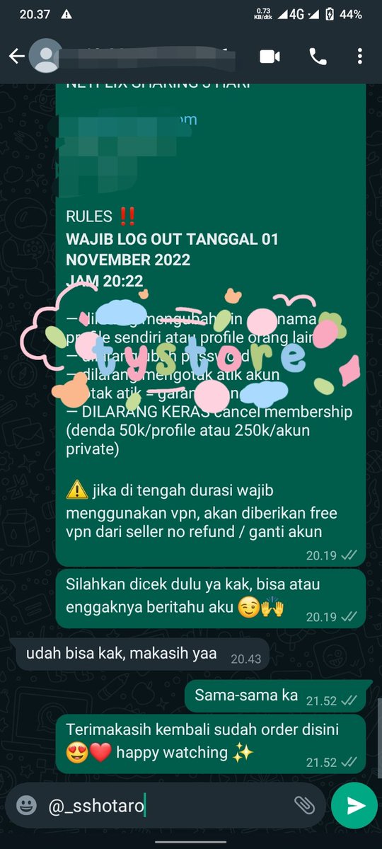 pinkeustlar's tweet photo. - Vidio Premium Sharing anti limit 1 bulan
- Netflix Premium Sharing 3 Hari
- Netflix Premium Sharing 1 Bulan 1p1u
- Netflix Premium Sharing 1 Minggu
 
#testijichuppi https://t.co/XJpeLv6FbM