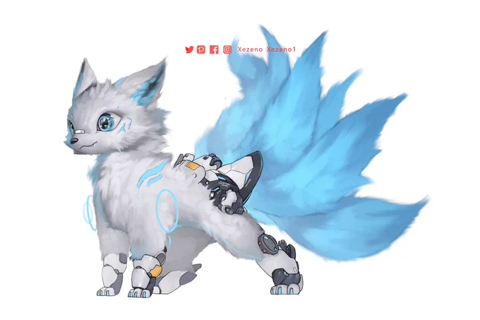 Cyber kitsune 