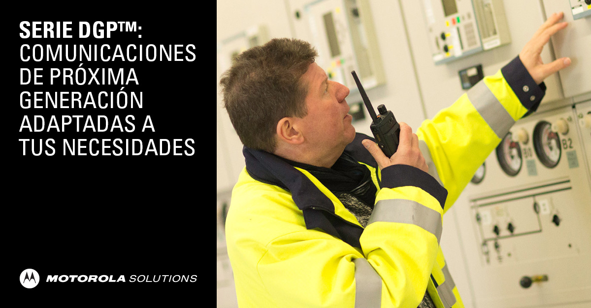 La #SerieDGP representa la evolución dinámica de los #RadiosDeDosVías. Su diseño y funciones permite a las organizaciones responder rápidamente, administrar equipos de trabajo y garantizar la #Seguridad en el campo, en la planta y en la comunidad. ��stwb.co/perzelc