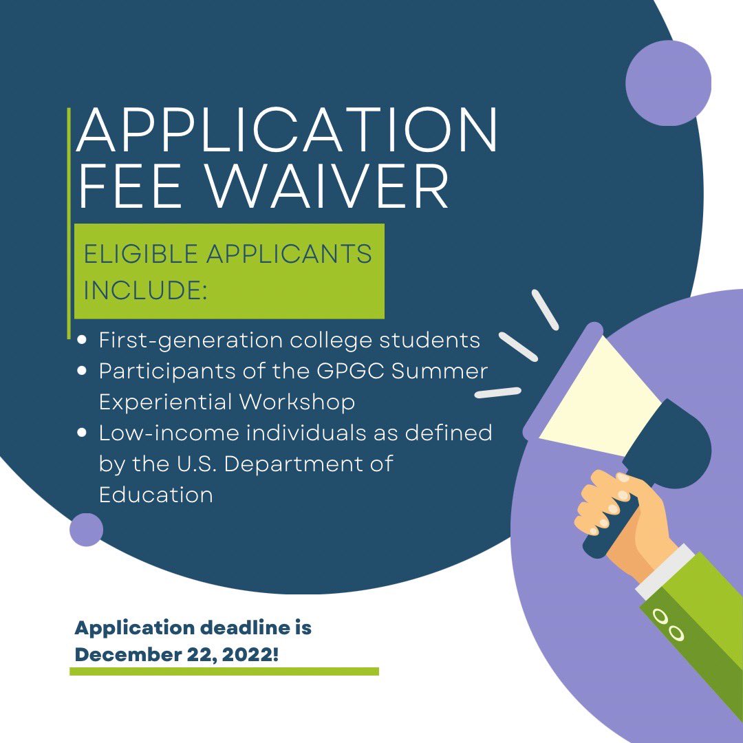 NUGCprogram's tweet image. We&apos;ve made changes to our Application Fee Waiver eligibility! Visit our website for more information and a link to apply for a Fee Waiver: feinberg.northwestern.edu/sites/genetic-…