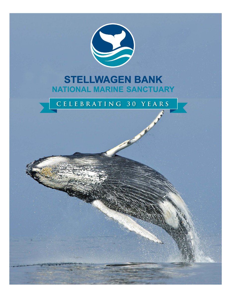 NOAASBNMS's tweet photo. Happy Birthday to us! Today is the 30th anniversary of the designation of Stellwagen Bank National Marine Sanctuary. 30 wonderful years and more to come. https://t.co/tJvIysglCC