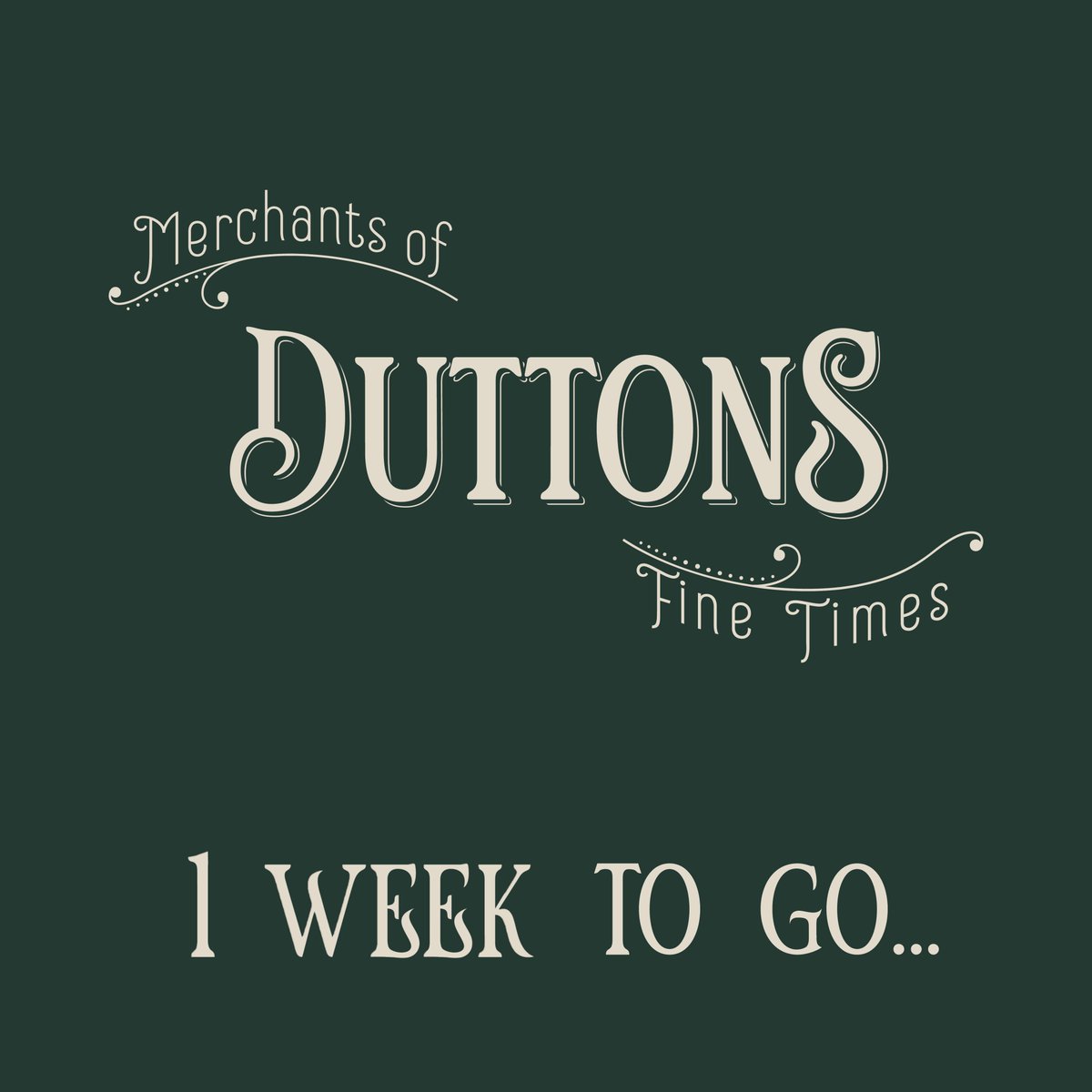 WE'RE NEARLY THERE ...

We can’t believe that we’re only one week away!
 
Make sure you pop down and give us a visit on the 12th 🥂