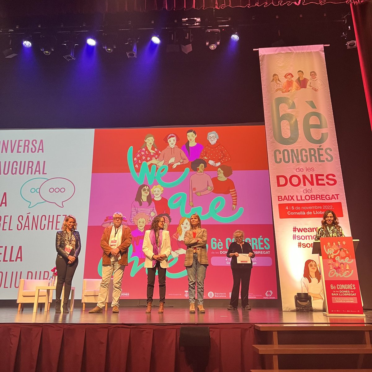 IsidreSierra's tweet photo. Comencem 6è Congrés de les Dones del #BaixLlobregat 

Des de @santcliment presents amb una bona delegació 👍

#weareone #somosuna #somuna https://t.co/g65xTc7VgP
