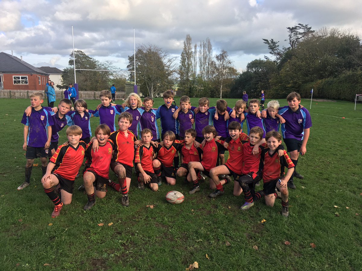 Another really enjoyable afternoon of U11 rugby with our friends at @KSBideford. The enthusiasm and commitment on show was outstanding!