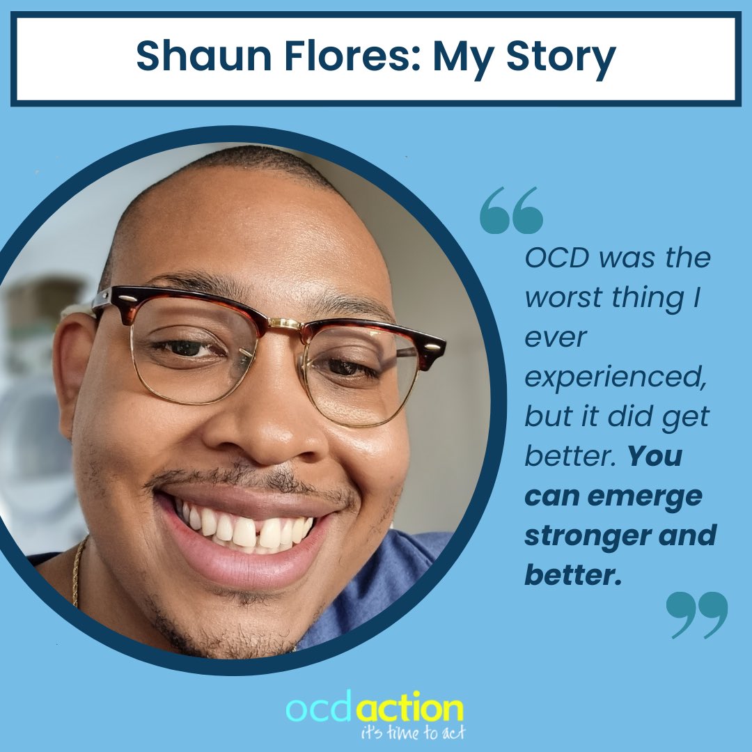 The wonderful @theshaunflores has written a blog which explores his journey with OCD and what he’s learned along the way. Read it here: ocdaction.org.uk/shaun-flores-m…