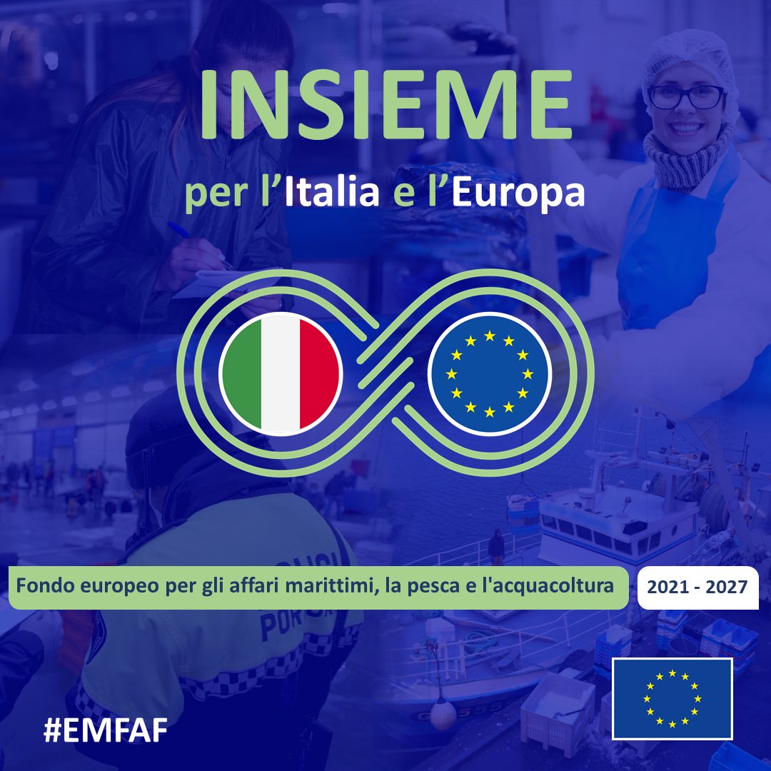 europainitalia's tweet photo. 🇪🇺🐟La Commissione Ue ha adottato il programma del Fondo europeo per gli affari marittimi, la pesca e l'acquacoltura.

🇮🇹Per l’Italia 987,2 milioni di € per i prossimi sei anni, di cui 518,2 milioni di € rappresentano contributi dell’UE! 

Info 👉🏻 https://t.co/b9KMybk8fT https://t.co/u9KWU7hJPT