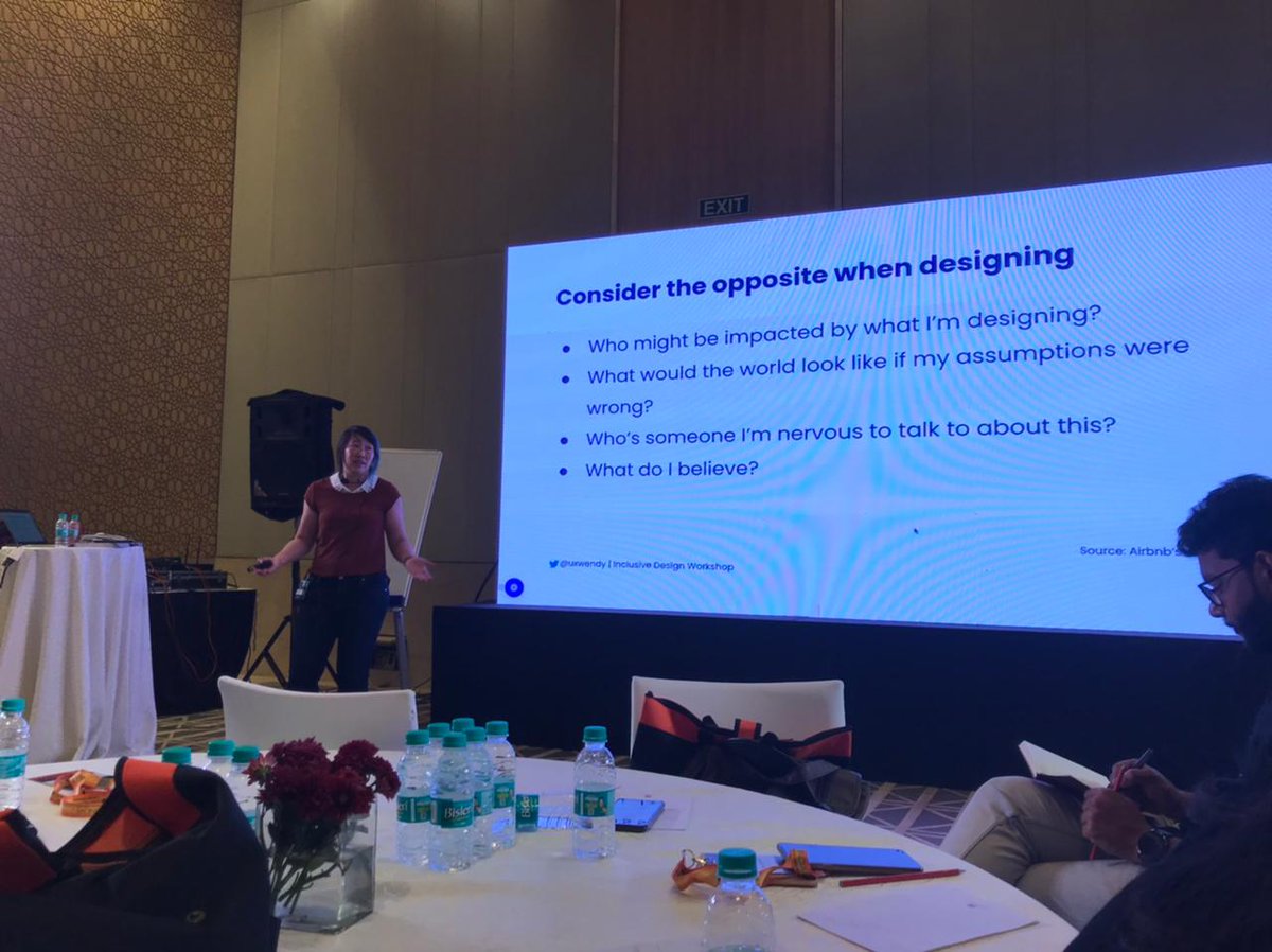 inspiredge's tweet photo. An insightful workshop session is conducted by @uxwendy on Reframing Design for an Inclusive Future. Here are some glimpses of session.
#uxi22 #uxindia #uxconference #uxworkshops #uxtalks #uxresearch #uxdesigner #uxcommunity #uxdesign #uiux #ux #uiuxdesigner #hyderabad #india https://t.co/ctFeD8rj1O