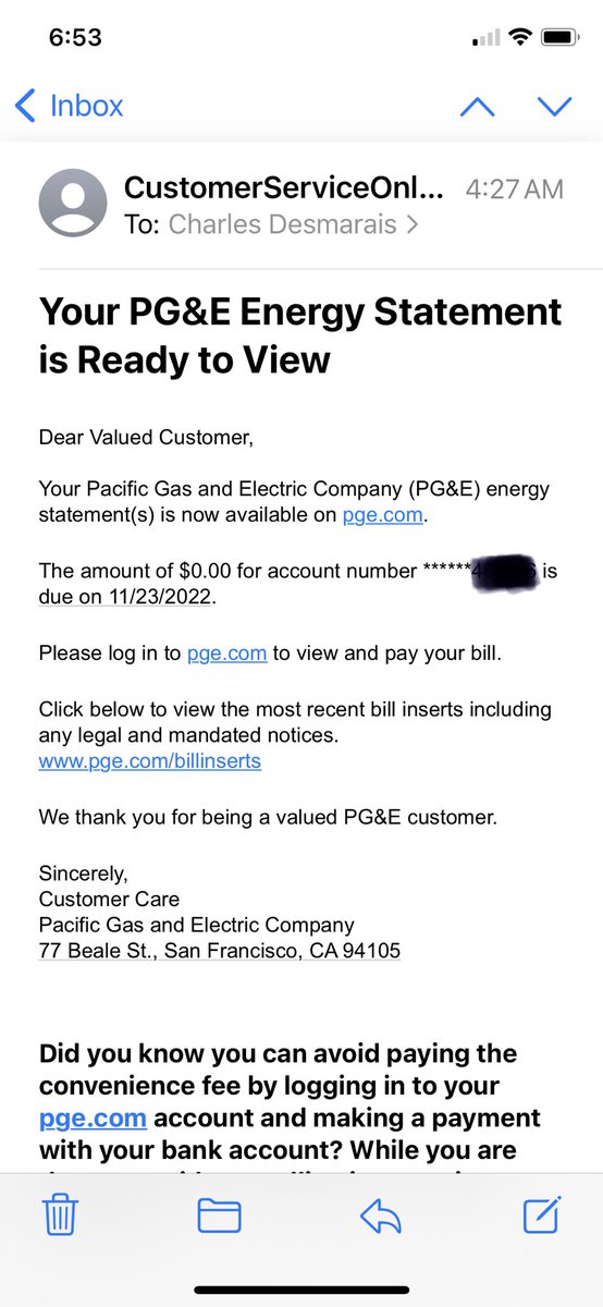 I love getting my electric bill each month. If you possibly can, #GoSolar. (Full disclosure: while it’s always low, my bill is not always zero. But then, we never pay a cent for gas for our primary vehicle, and we heat, cool, and bake with electric.)