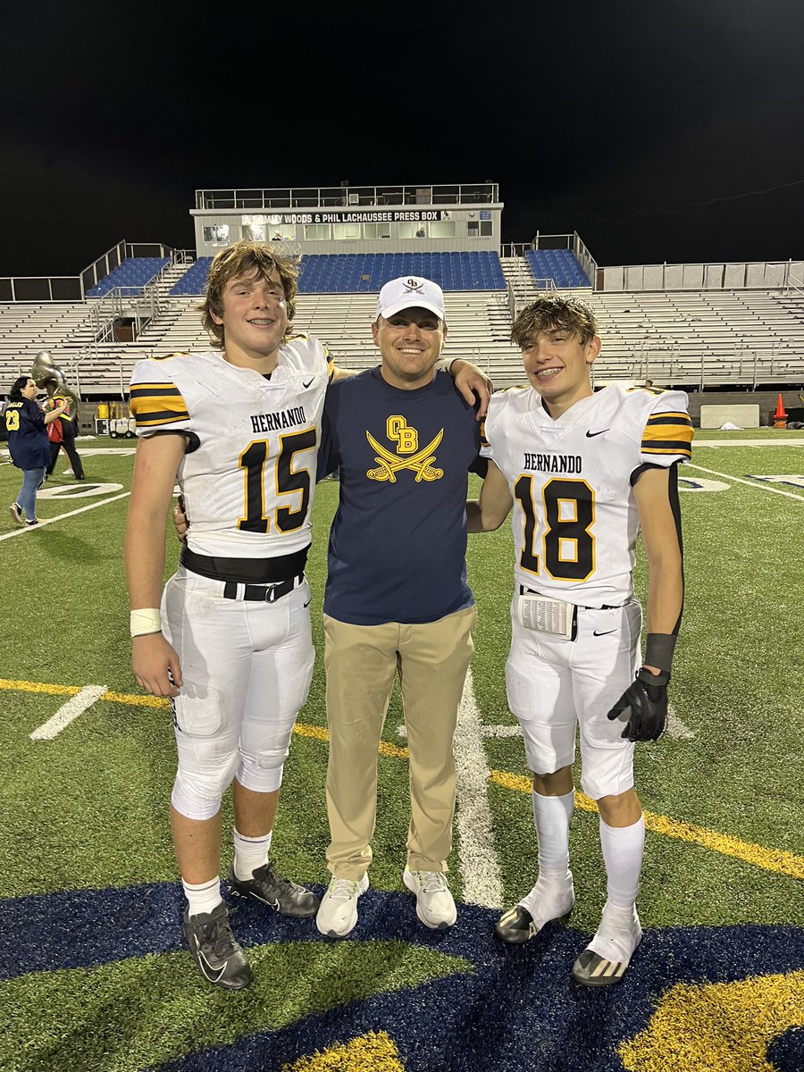 colinboone4's tweet photo. Playing against your former team is tough to do, but it makes you proud to see these guys grow up and become great players and even better people. Congrats to Hernando on a great win. No matter what color you wear, y’all will always be one of #BoonesGoons #1X https://t.co/SYWP3JB7LG