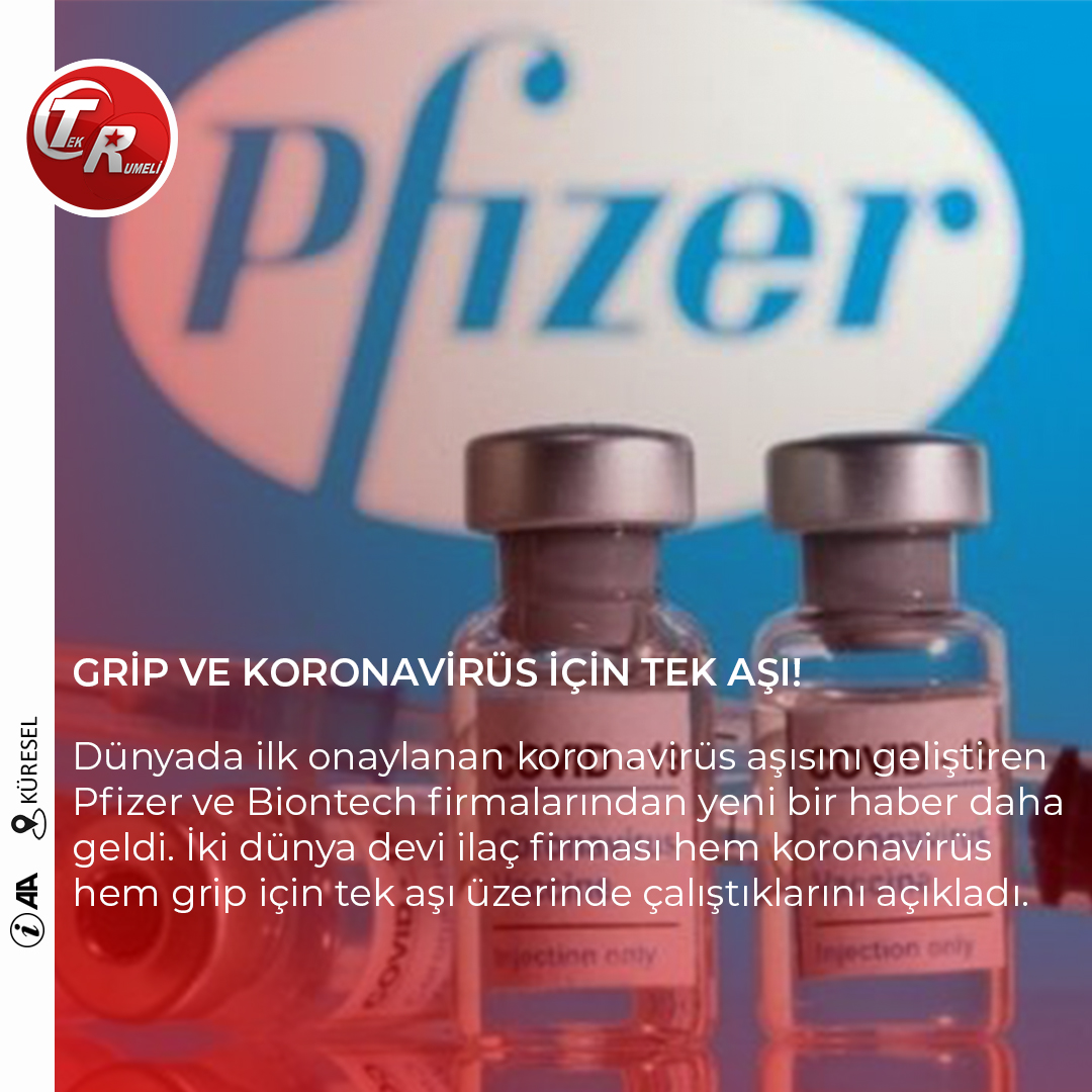 tekrumelitv1's tweet photo. GRİP VE KORONAVİRÜS İÇİN TEK AŞI!

HEPSİ VE DAHA FAZLASI BU AKŞAM 18.30'DA TEK RUMELİ TELEVİZYONU'NDA. https://t.co/PUWwhqKJr4