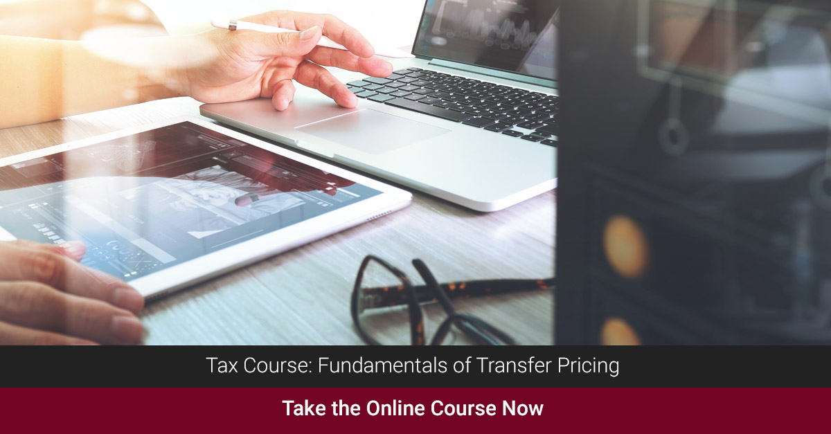 Keep up to date with the ever-changing guidance in the field of #transferpricing!

Our revamped online course ‘Fundamentals of Transfer Pricing’ provides practical tools, roadmaps and step-by-step approaches. 
Learn more about the course: link.ibfd.org/3WylaXq