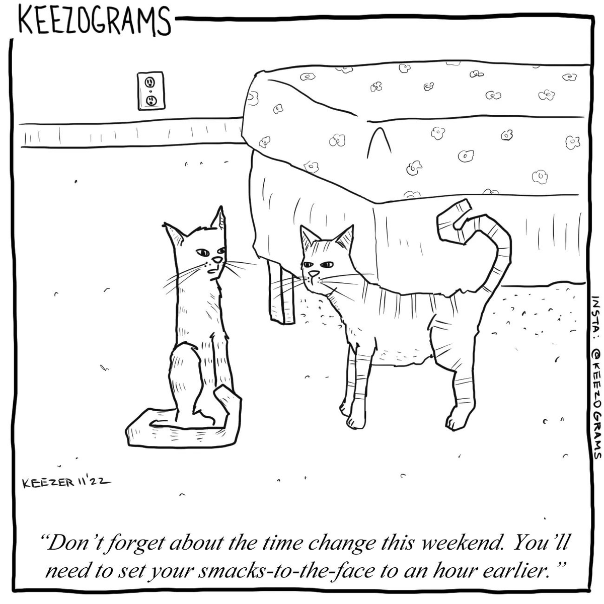 OrangeCatTom's tweet photo. I don't care what time it is, I'M HUNGRY! https://t.co/I5OzwtmkM7