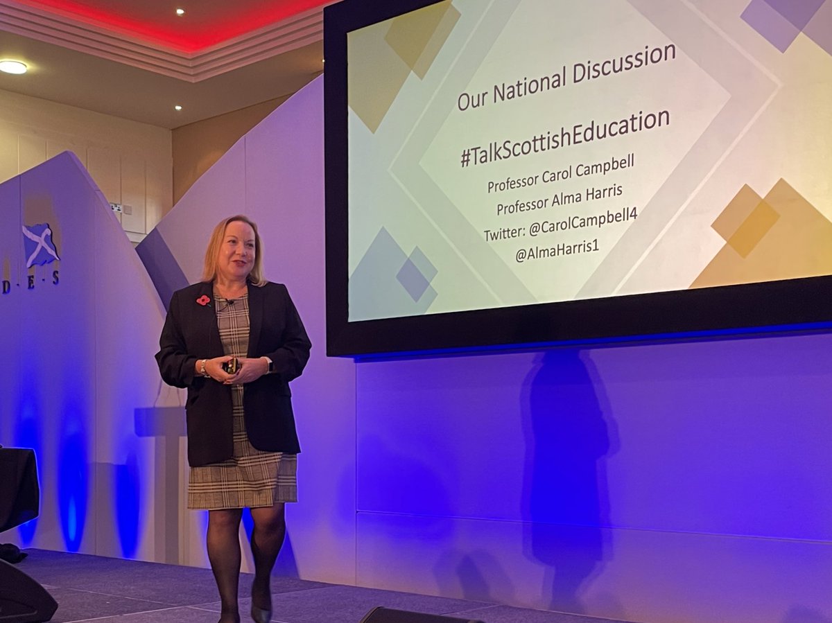 MacleodDonald's tweet photo. Rounding off #ADES22 with @CarolCampbell4 engaging in the National Discussion on Scottish Education. #TalkScottishEducation. Join the discussion here: https://t.co/7Hs4WEmc3z https://t.co/cYYY7AP0Em