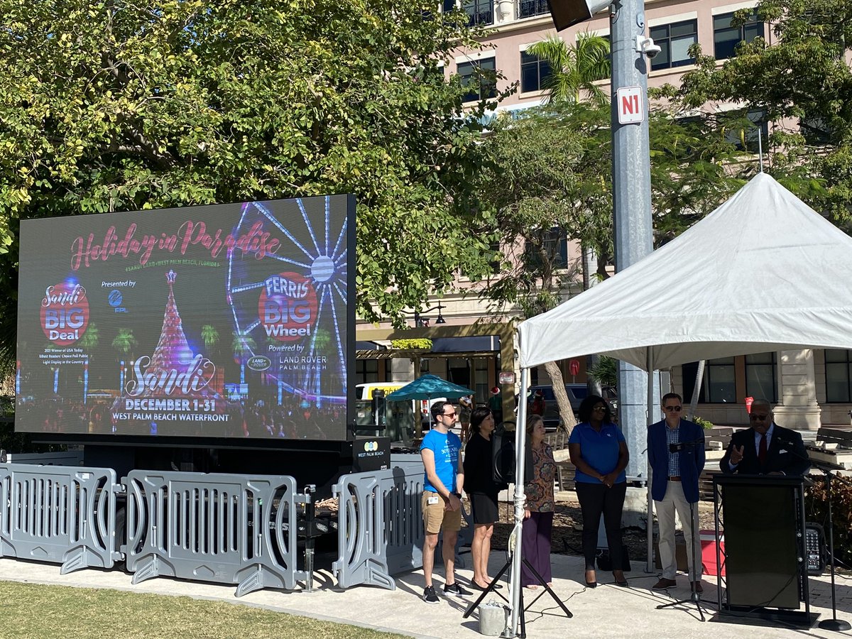 Caleb Califano WPBF (@calebcalifanotv) on Twitter photo This year <a href="/SandiTreeWPB/">Sandi Holiday Tree</a> will be sharing the stage with a Ferris Wheel! Exciting stuff we will have more on at noon on <a href="/WPBF25News/">WPBF 25 News</a> This year <a href="/SandiTreeWPB/">Sandi Holiday Tree</a> will be sharing the stage with a Ferris Wheel! Exciting stuff we will have more on at noon on <a href="/WPBF25News/">WPBF 25 News</a>