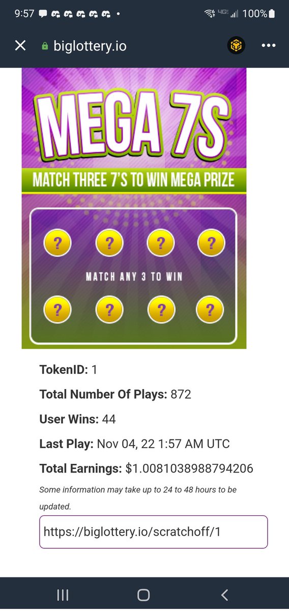 Mac75Mike's tweet photo. https://t.co/4DOh6RDD59 Join us now sign up scratch and win some FIAT or become the house mint an NFT Scratcher and earn passive income while you scratch and have fun ๐ฅ๐ฅ๐ฅ #DFKGAMING INTERACTIVE NFT ECOSYSTEM rewarding in straight CASH ๐ธ ๐ฐ ๐ค @OfficialTravlad https://t.co/ntaLGTzYz7