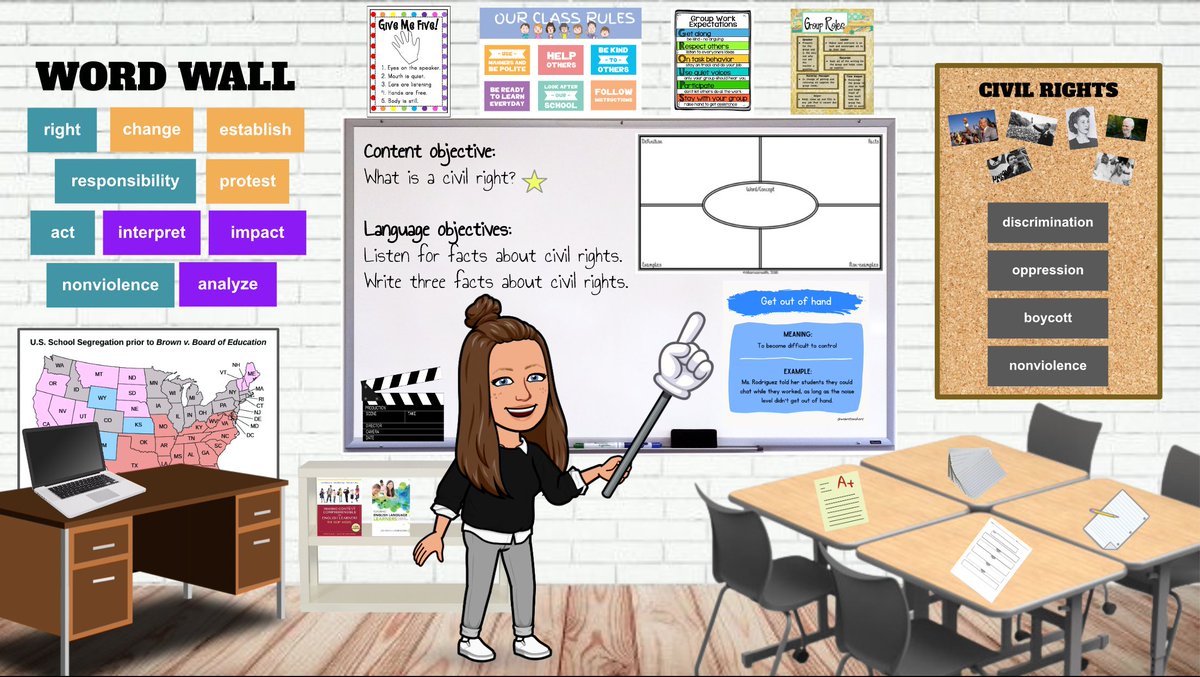 Remember those virtual classrooms that were all the rage during COVID? I created a clickable classroom full of tips for creating an ELL-friendly environment.

bit.ly/3sUYsLL