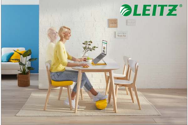 We LOVE the Cosy range of ergonomic products from Leitz. From funky sit stand desks, to anti fatigue mats, footrests and stools, each item in the range helps to support your body while working, helping you to avoid stress injury.
Visit our webstore to view the Cosy ergo range!