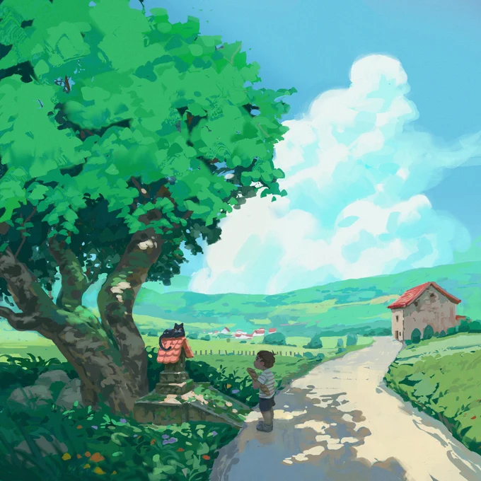 Hey ! I'm open for work opportunities starting next week . I'm looking for work in environment visual development or illustration in video games or animation, freelance or contract ! I'm putting my link in the thread if you are interested.  