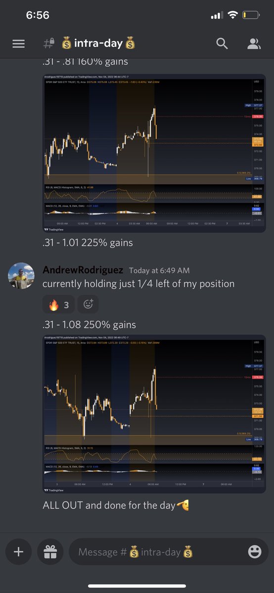 Andrew_Trades_'s tweet photo. $SPY

20 minutes of “work” today and 3.5x position. 

If you’re not in the @SpyGuys10x discord then you’re missing out!! https://t.co/K5MUYWn6wN https://t.co/k7tDmMkubK