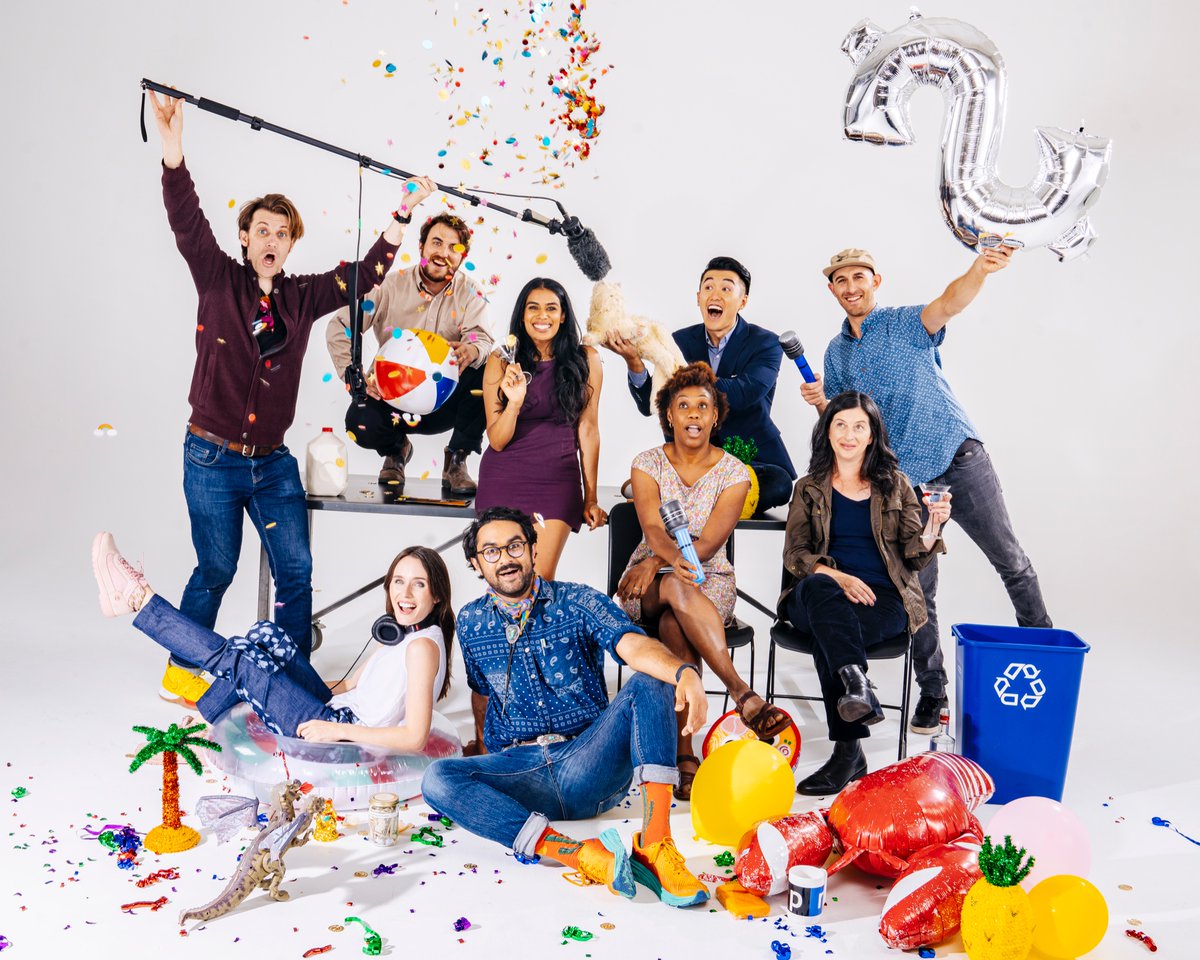 Econ in the front. Party in the back! <a href="/planetmoney/">NPR's Planet Money</a> in a nutshell 📸:Mamadi Doumbuya