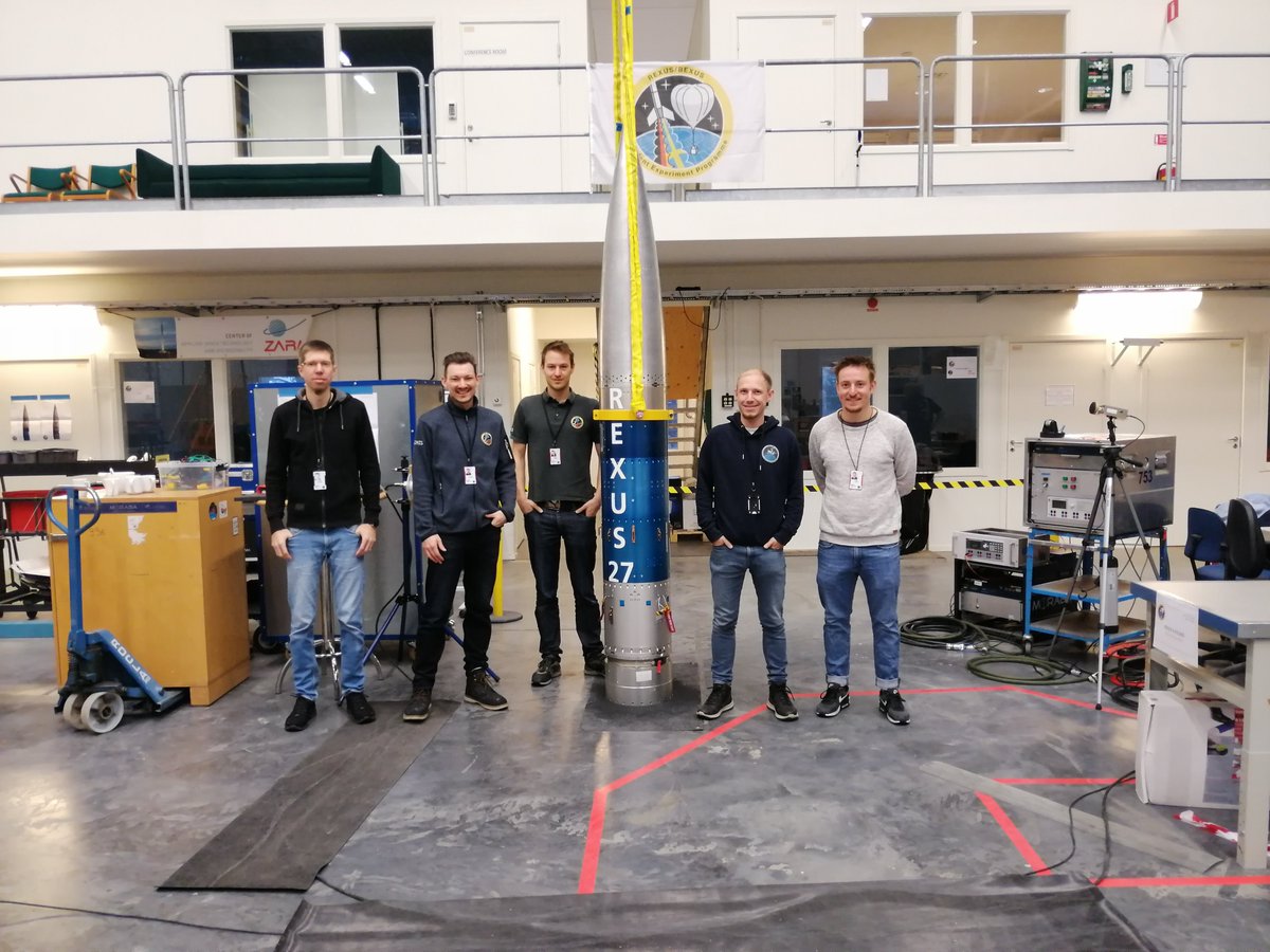 Currently Team AIMIS - the Team we got inspired from for our experiments at FlyYourThesis 2020 has right now its postponed REXUS campaign in Esrange Space Center, Sweden. We wish them all the best for their experiments and a great campaign. 
#esaeducation #DLR #REXUSBEXUS