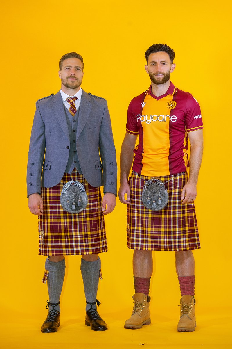 There’s absolutely no doubt about who your team is when you’re wearing the brilliant claret &amp; amber official club tartan for <a href="/MotherwellFC/">Motherwell FC</a>!

We've teamed up with Motherwell FC on a new collection the tartan is now part of our hire range!

Shop: slanjkilts.com/motherwell-foo…