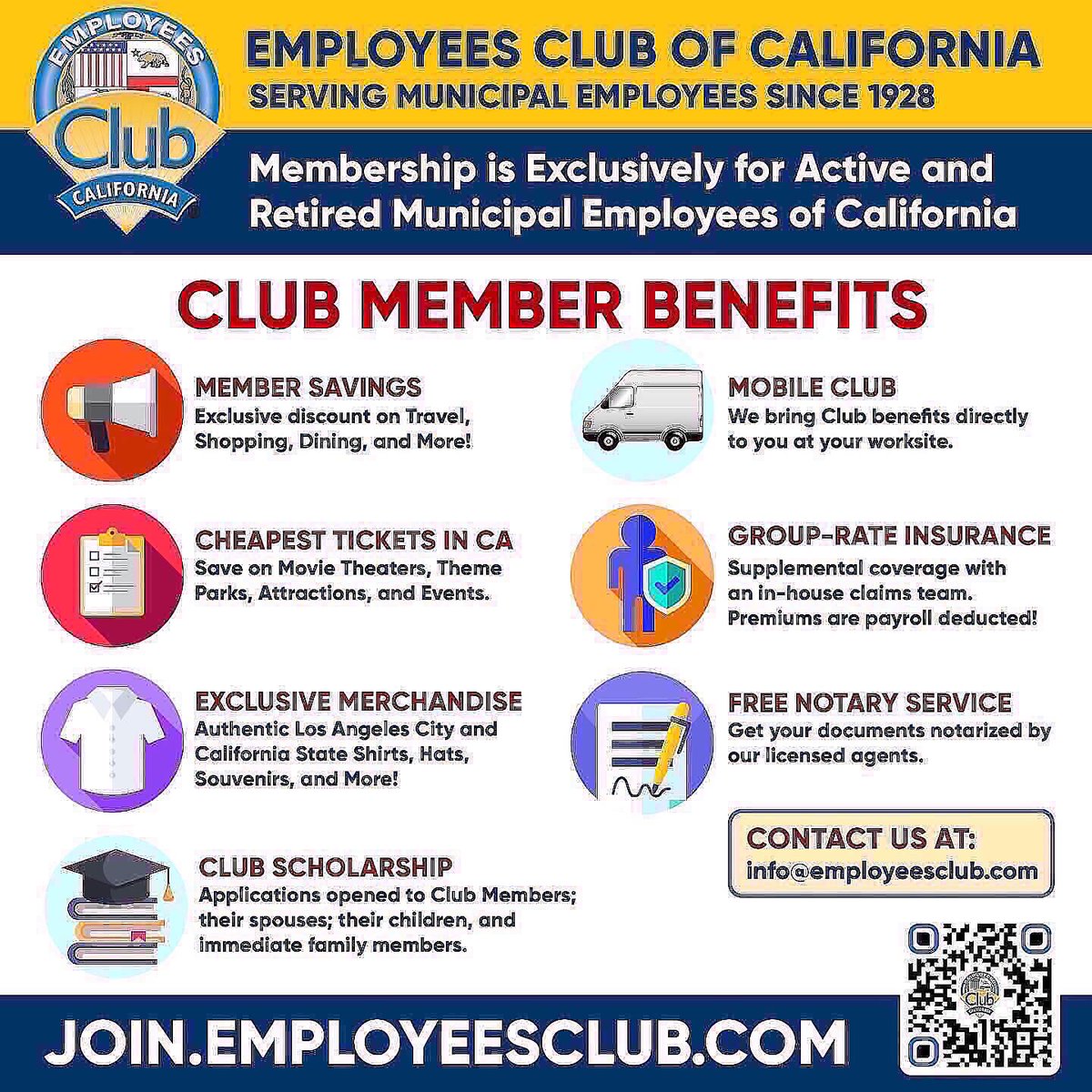 TheCLUBofCA's tweet photo. Municipal Employee? Join the Employees Club today to be appreciated and honored for your dedicated civil service. Here’s how to join the Association: https://t.co/nb776mmJH4
 
#fairplex
#pomona 
#enmemoria
#diadelosmuertos
#lowriders
#ofrendas

https://t.co/OjhRcIqLOe
@Fairplex https://t.co/xKL7SUPDSx